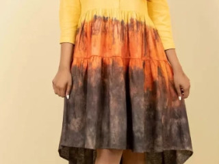 tr-yellow-scarlet-brown-batik-high-low-dress